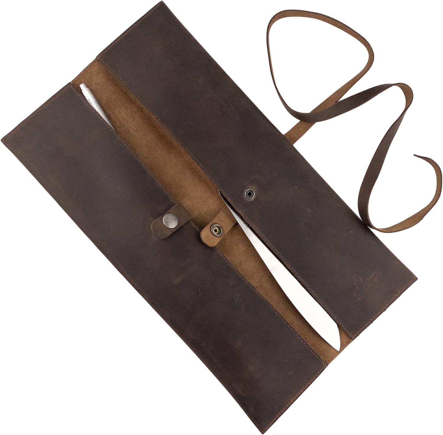 Cast Leather Co Double Knife Roll