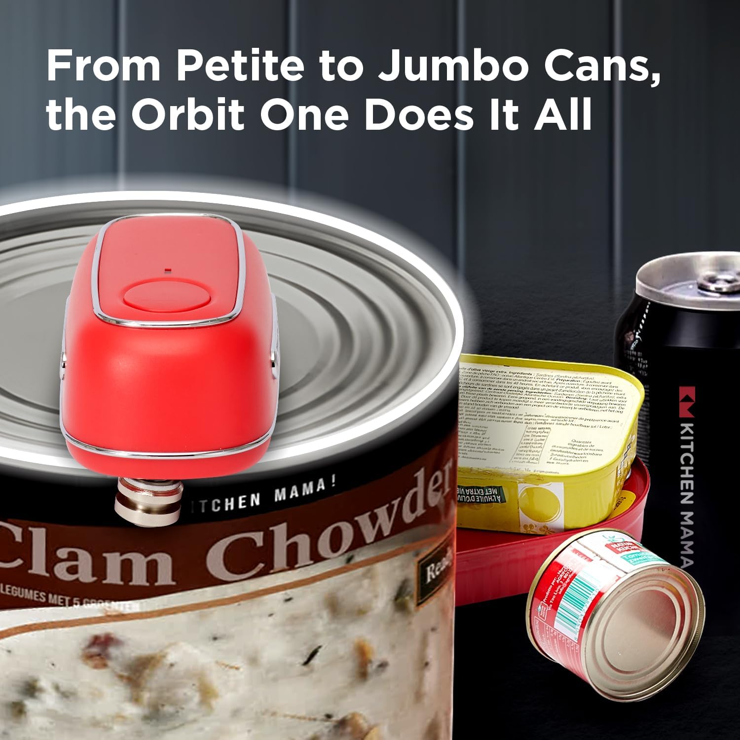 Elevate Your Cooking with Orbit One Rechargeable Can Opener