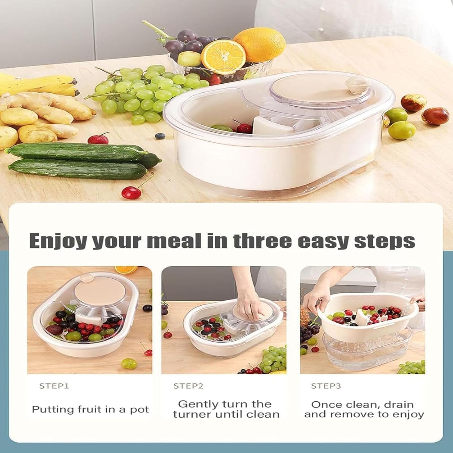 Fruit Cleaner Cascader 2025 Design