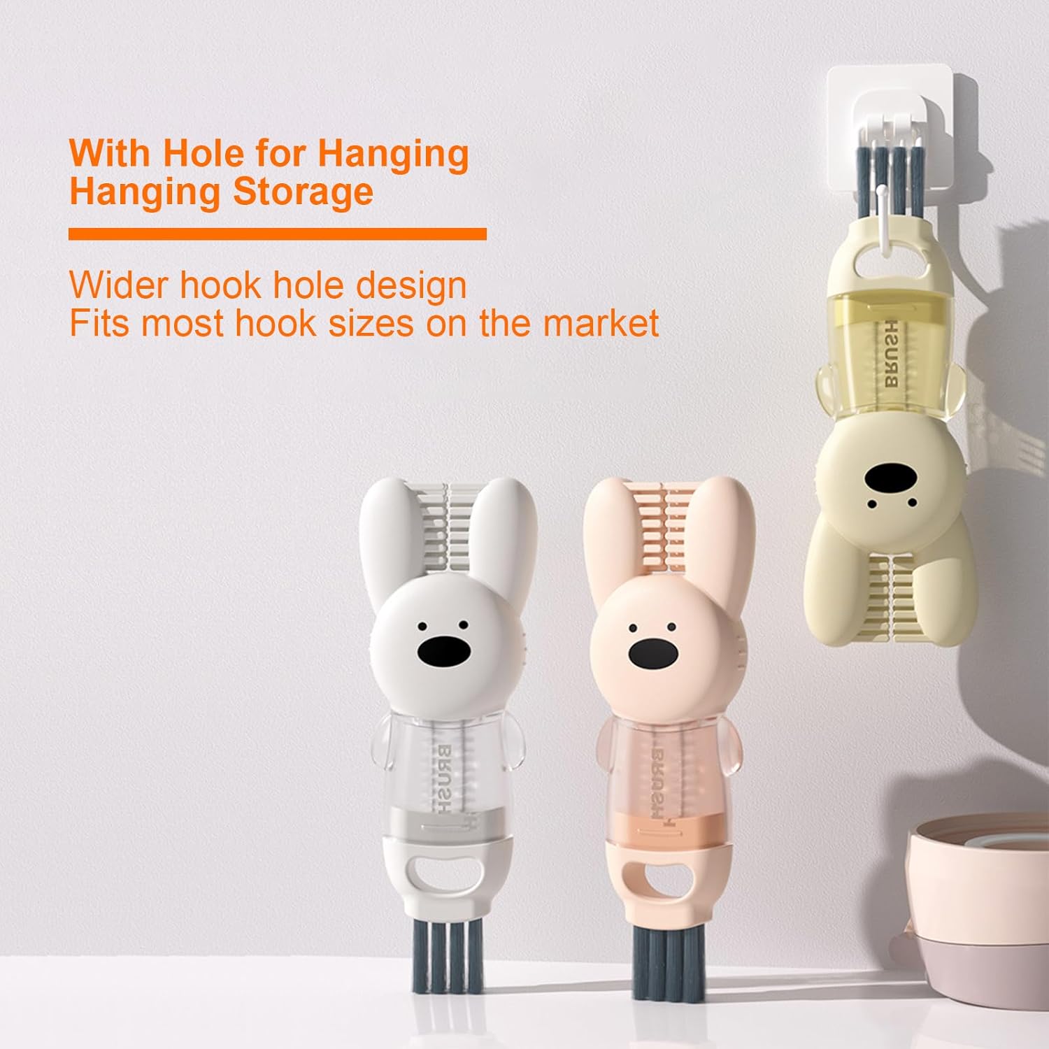 All-in-One Cup Lid Cleaning Set for Easy Cleaning Storage