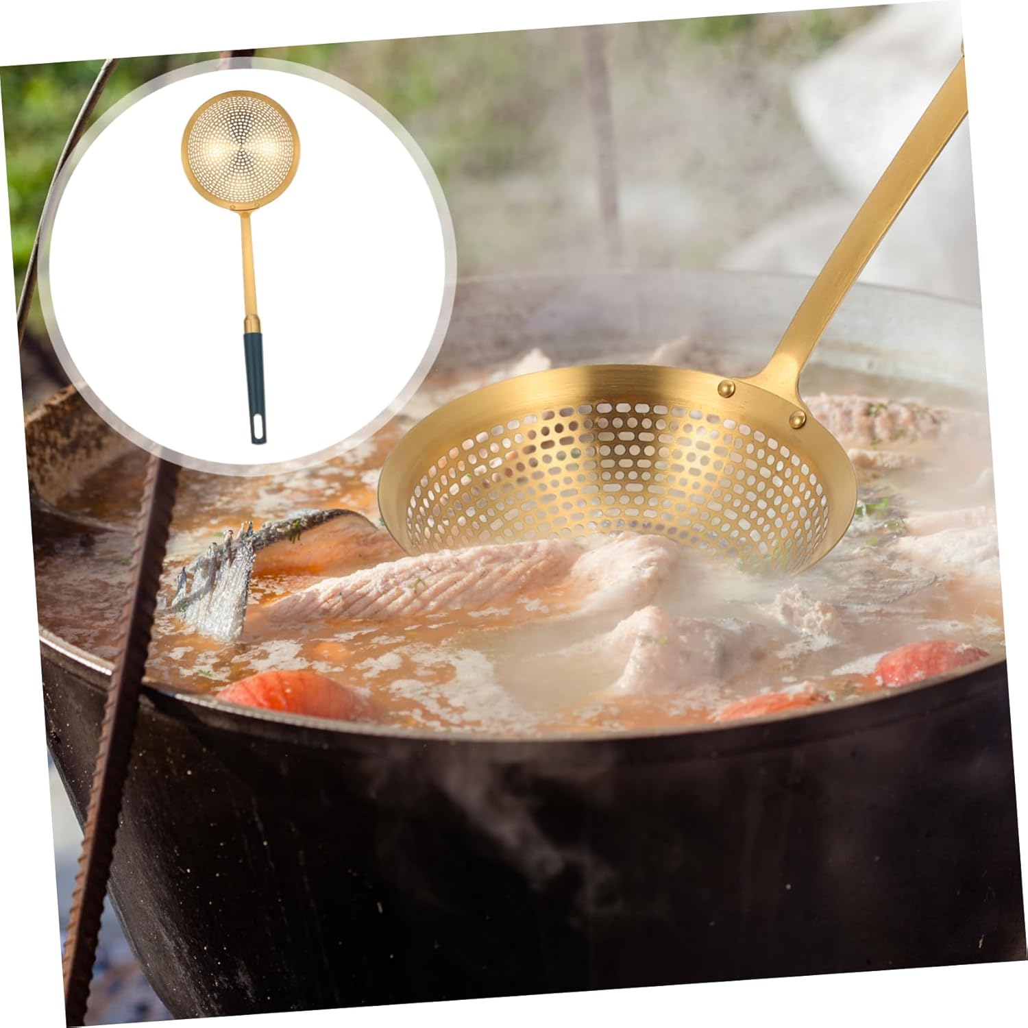 HOLIDYOYO Stainless Steel Colander Drain Catcher