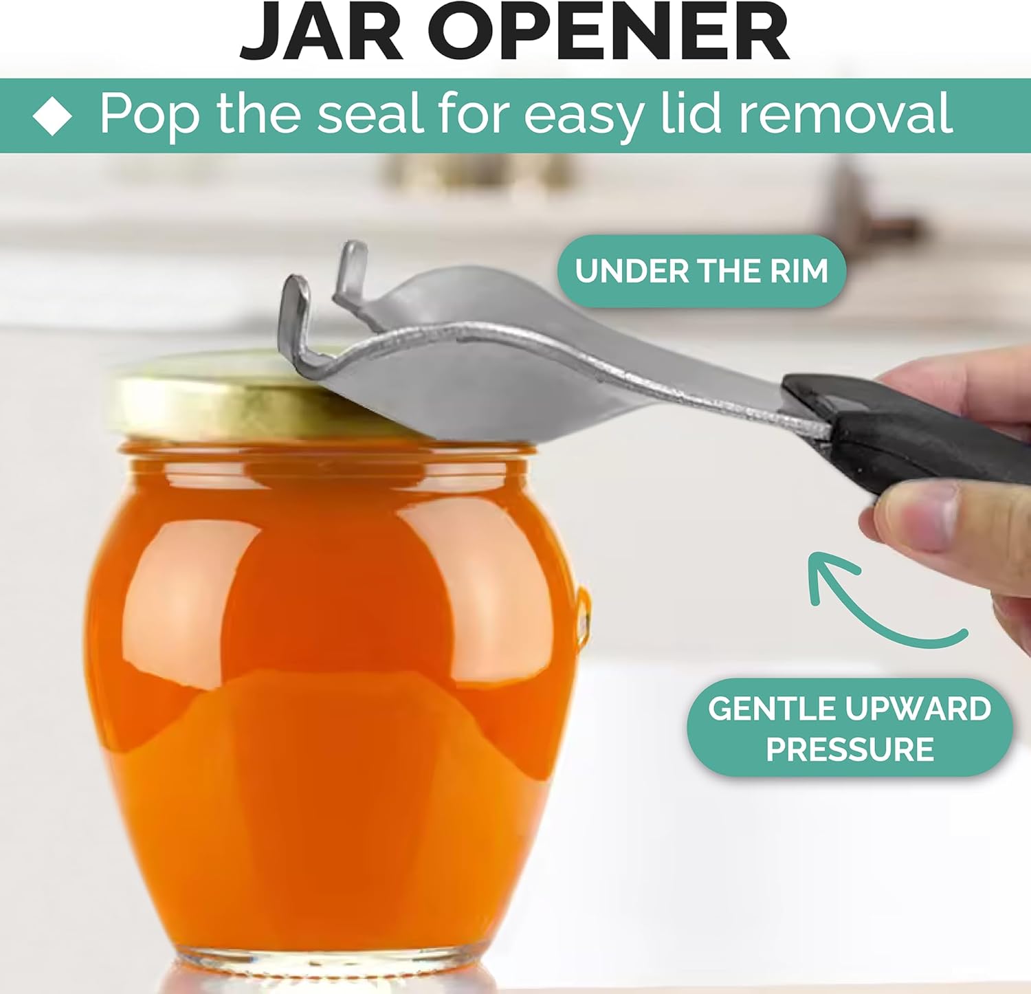 2-in-1 Mason Jar Opener with Preserve Lid Function