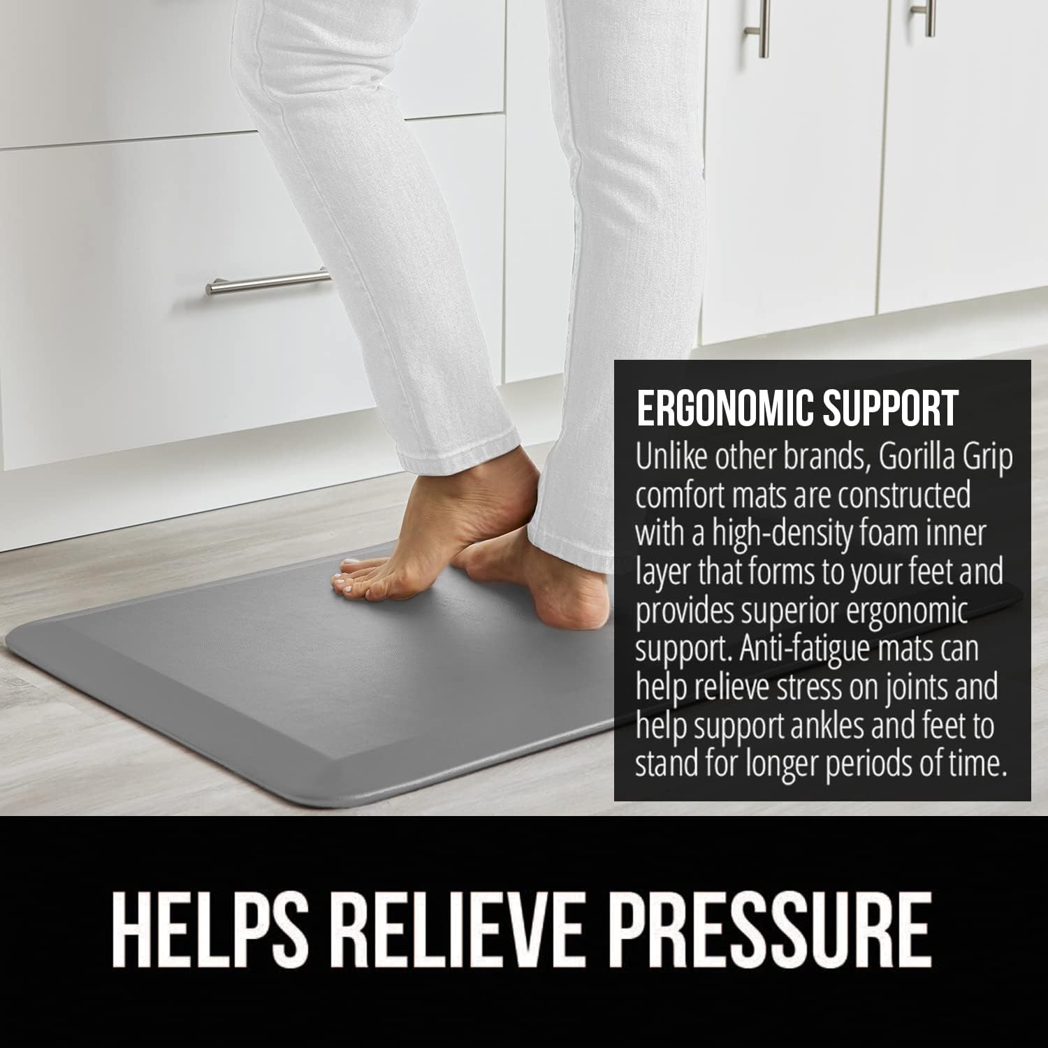 comfortable anti-fatigue kitchen mat