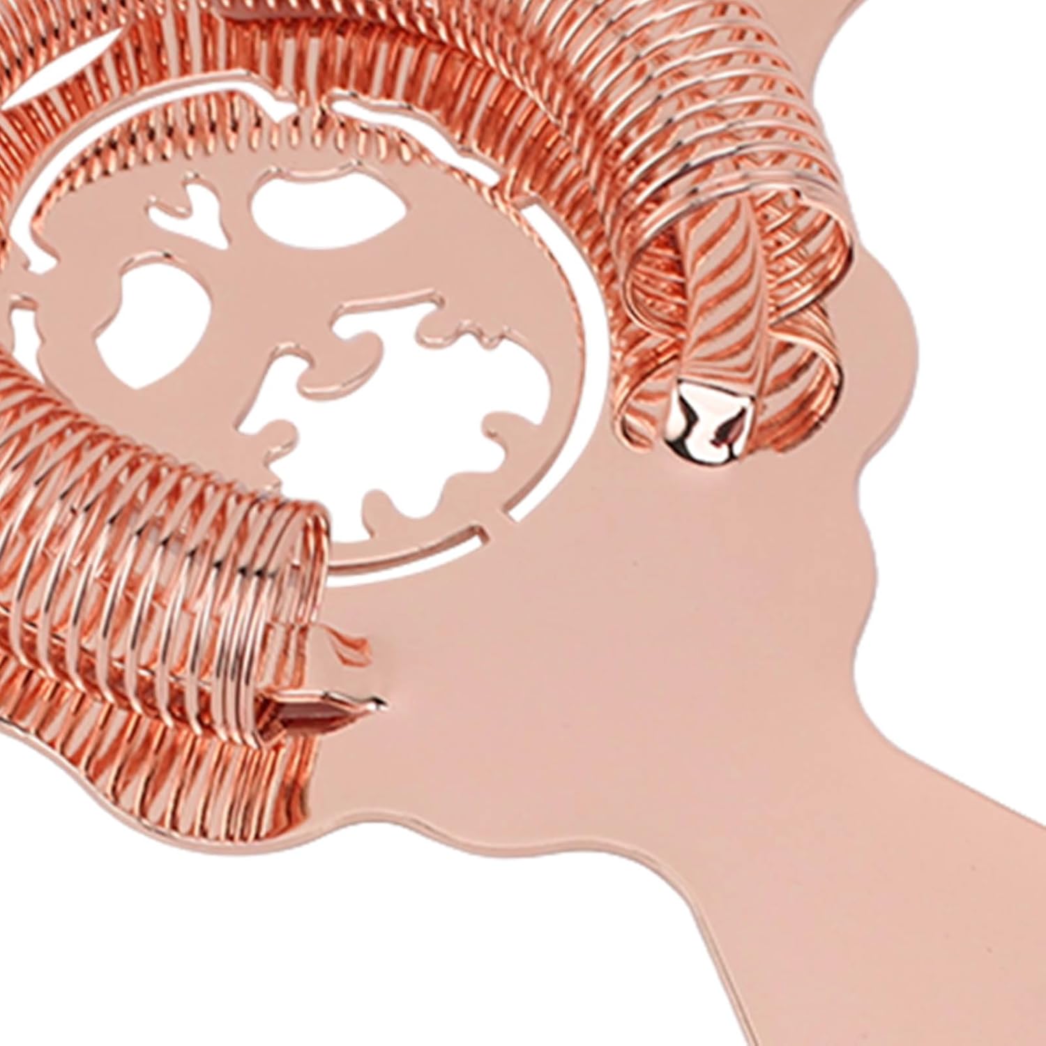 Professional Drink Strainer for Cocktail Making Rose Gold