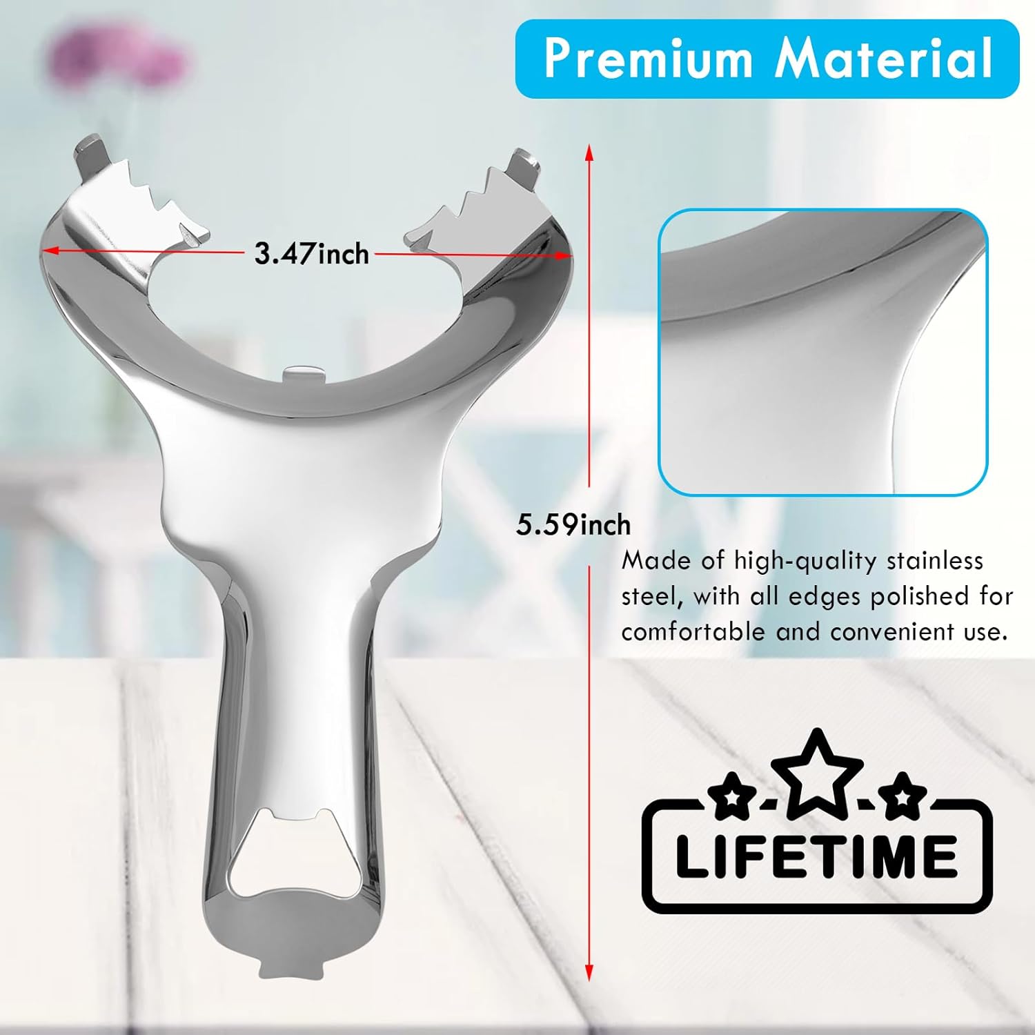 Mason Jar Opener Effortlessly Easy to Use