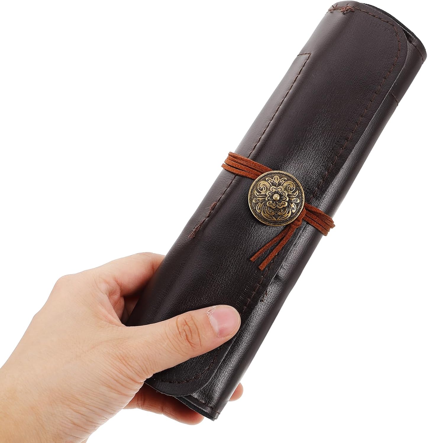 Premium Leather Knife Roll Bag for Professionals