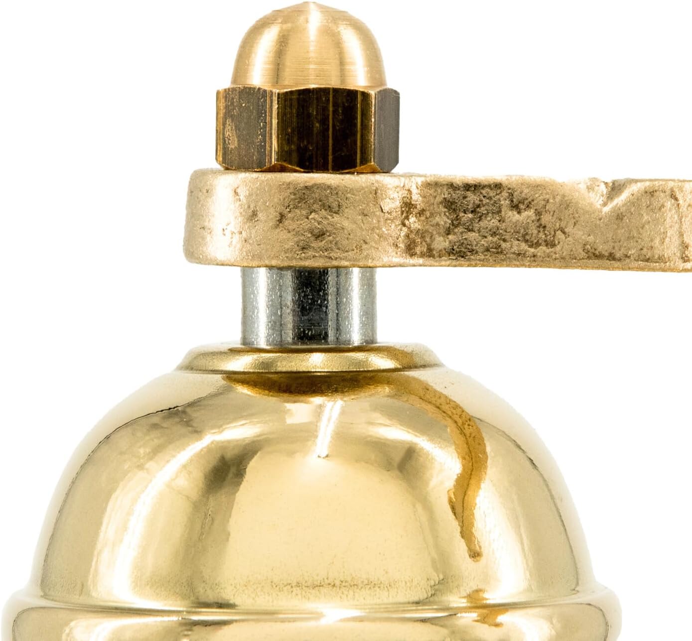 The Original European Mill Brass 8-Inch Pepper