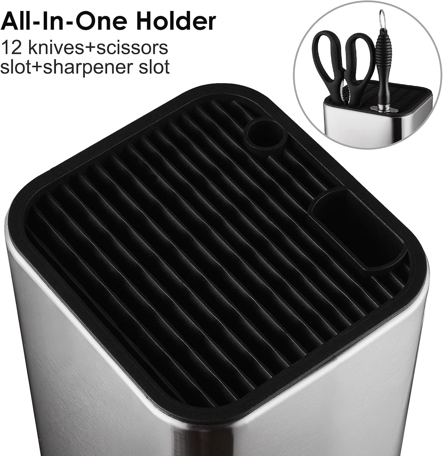 RedCall Universal Knife Block for Kitchen Counter