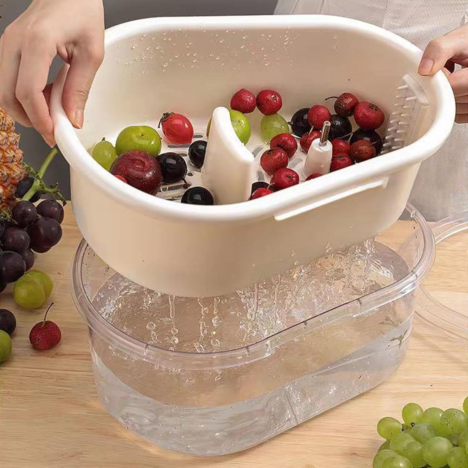 Efficient Fruit Cleaner Spinner