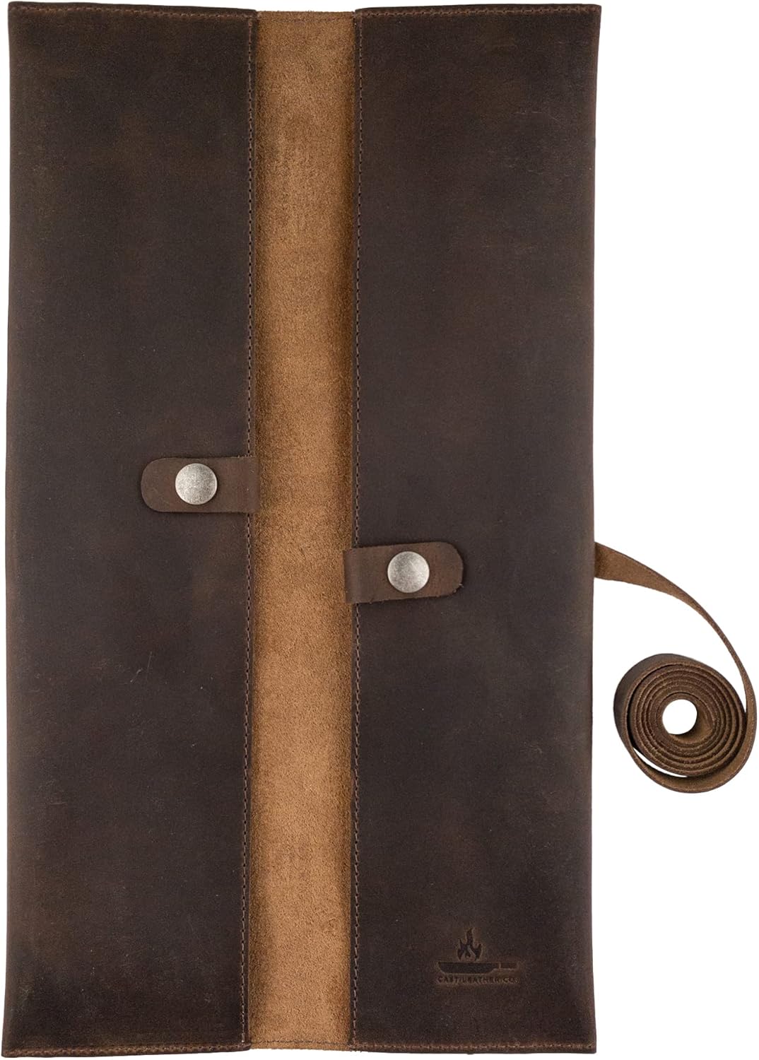 Cast Leather Co Double Knife Roll