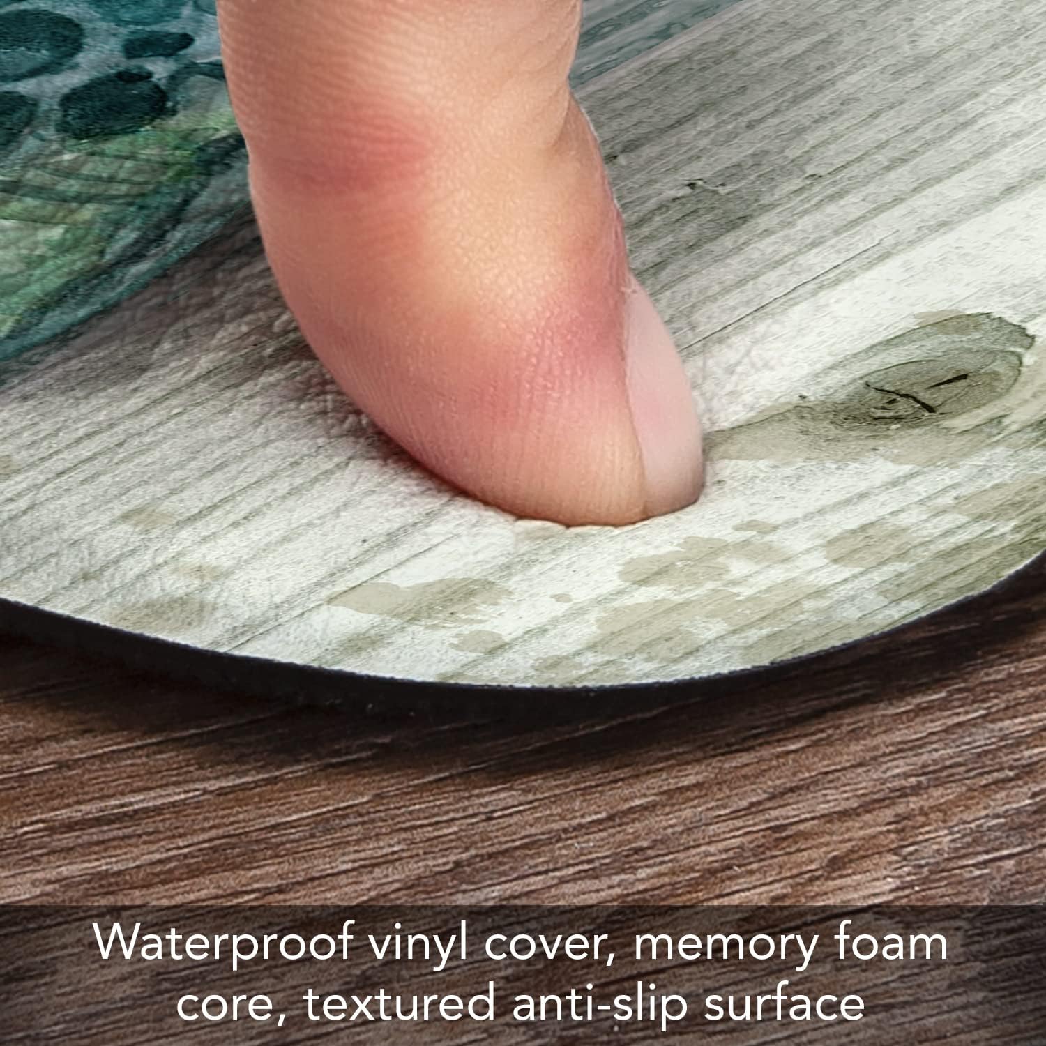 Experience Ultimate Comfort with CounterArt Northpoint Turtles Mat