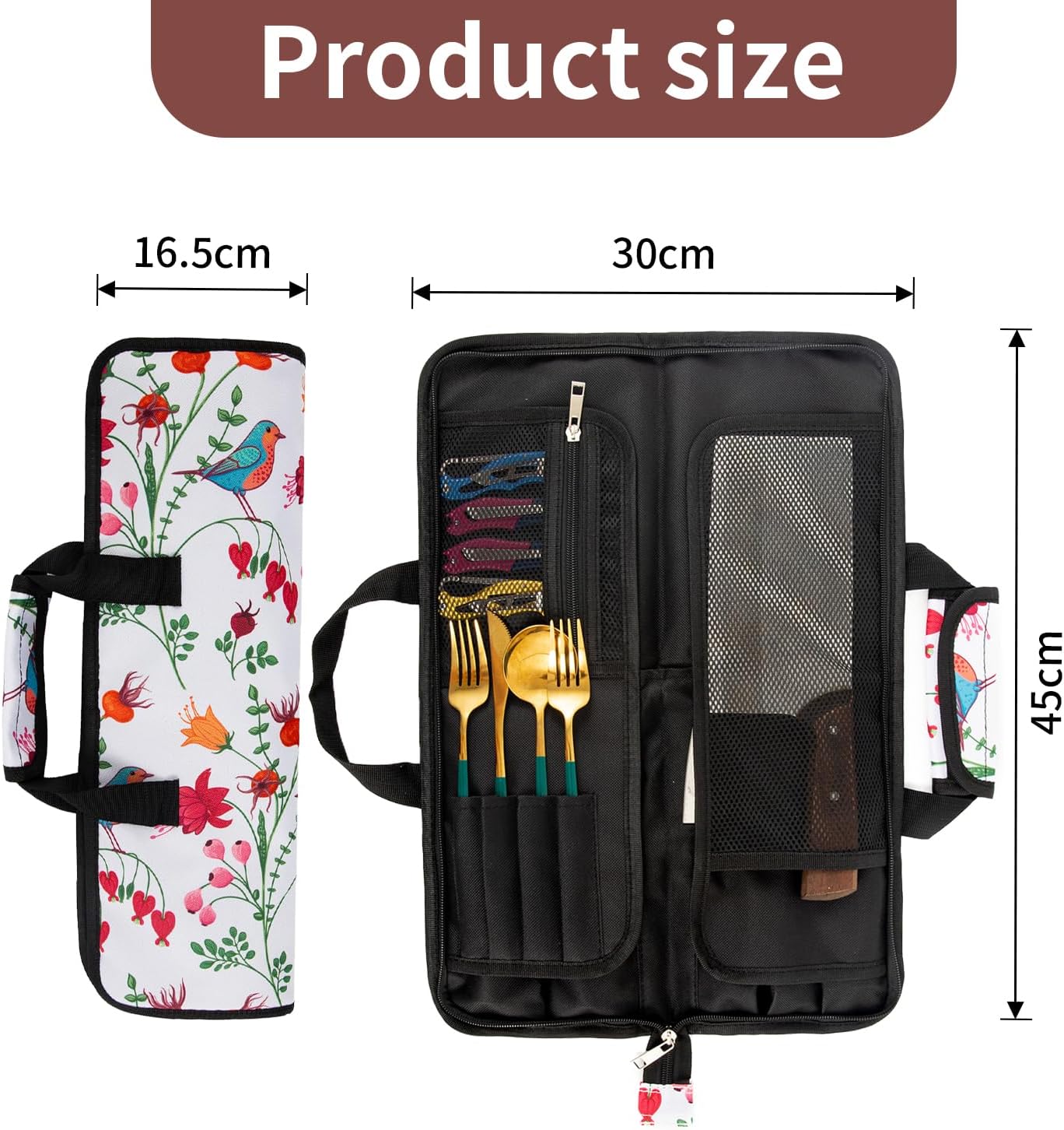 Pioneer Woman Chefs Knife Roll