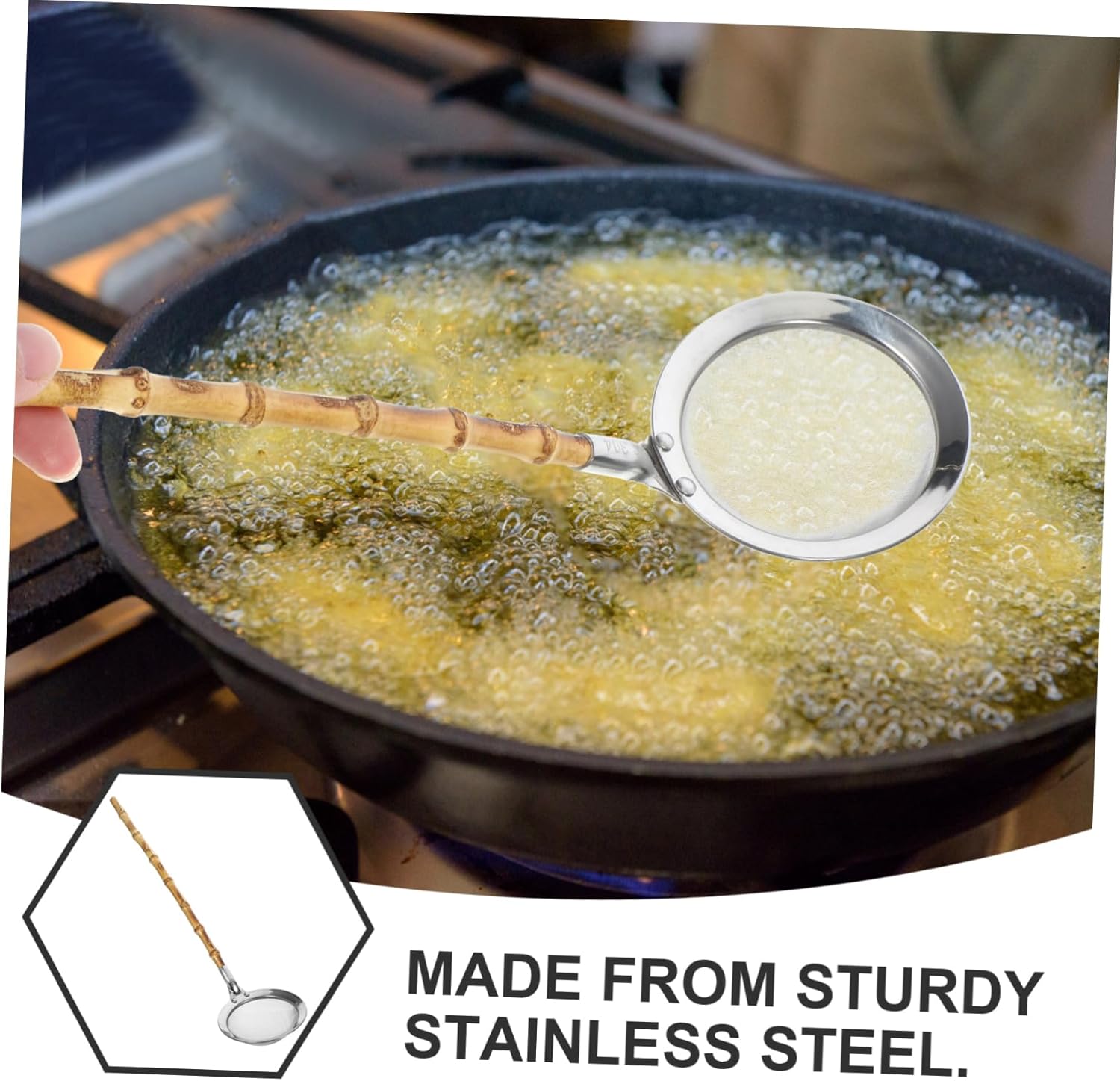Luxshiny Stainless Steel Spoons Kitchen Tool