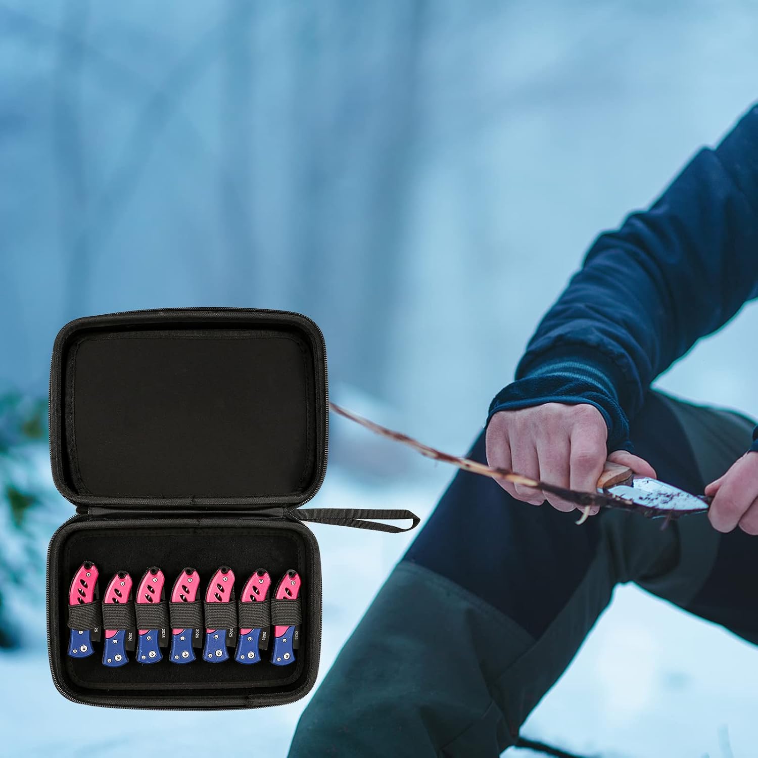 The Perfect EDC Knife Holder for 14 Items