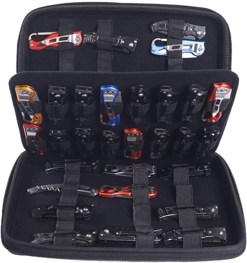 QEES 62 Slot Knife Display Case