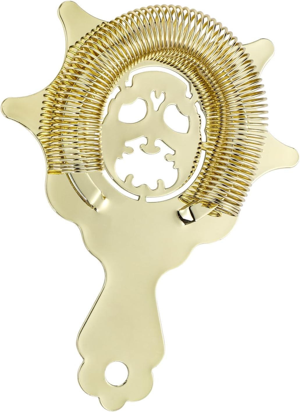 Elegant 4-Prong Cocktail Strainer with Hawthorne Design