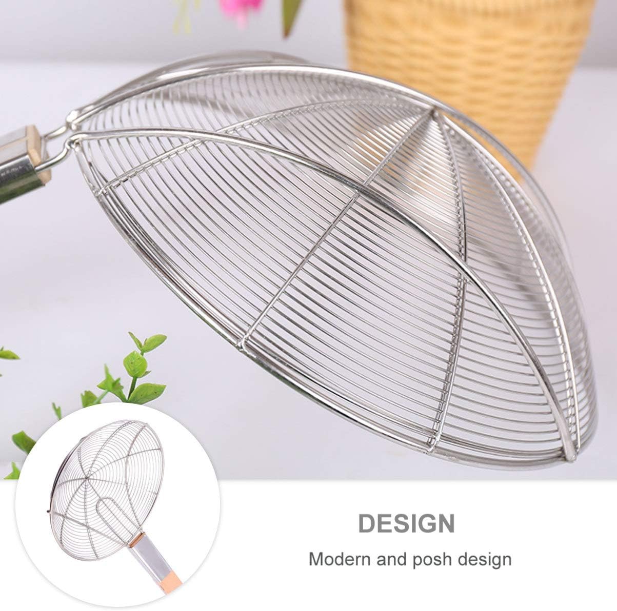 Hemoton Fried Food Basketpered Skimmer Set