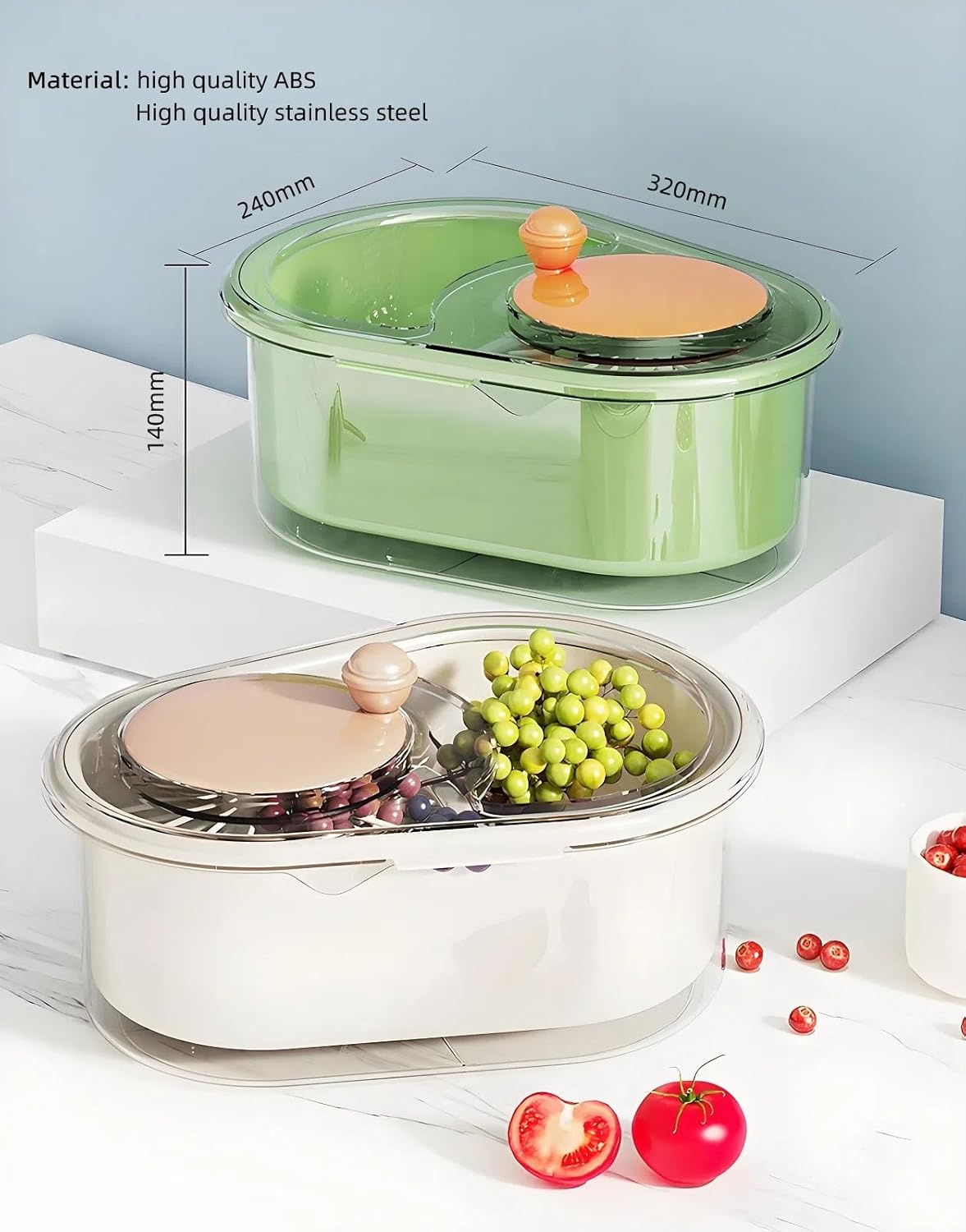 SpinCycle Prodigy - Efficient for Rotating and Cleaning Fruits Vegetables