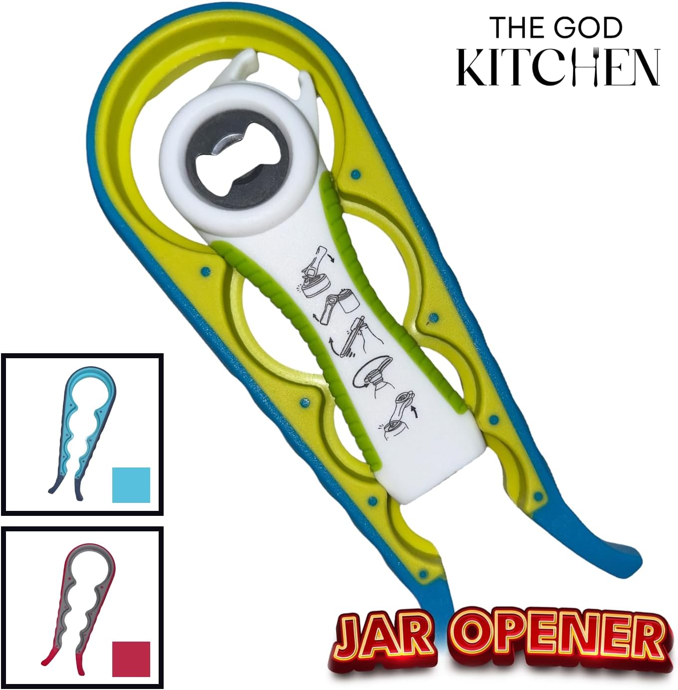 THE GOD KITCHENSmooth Edge Electric Can Opener