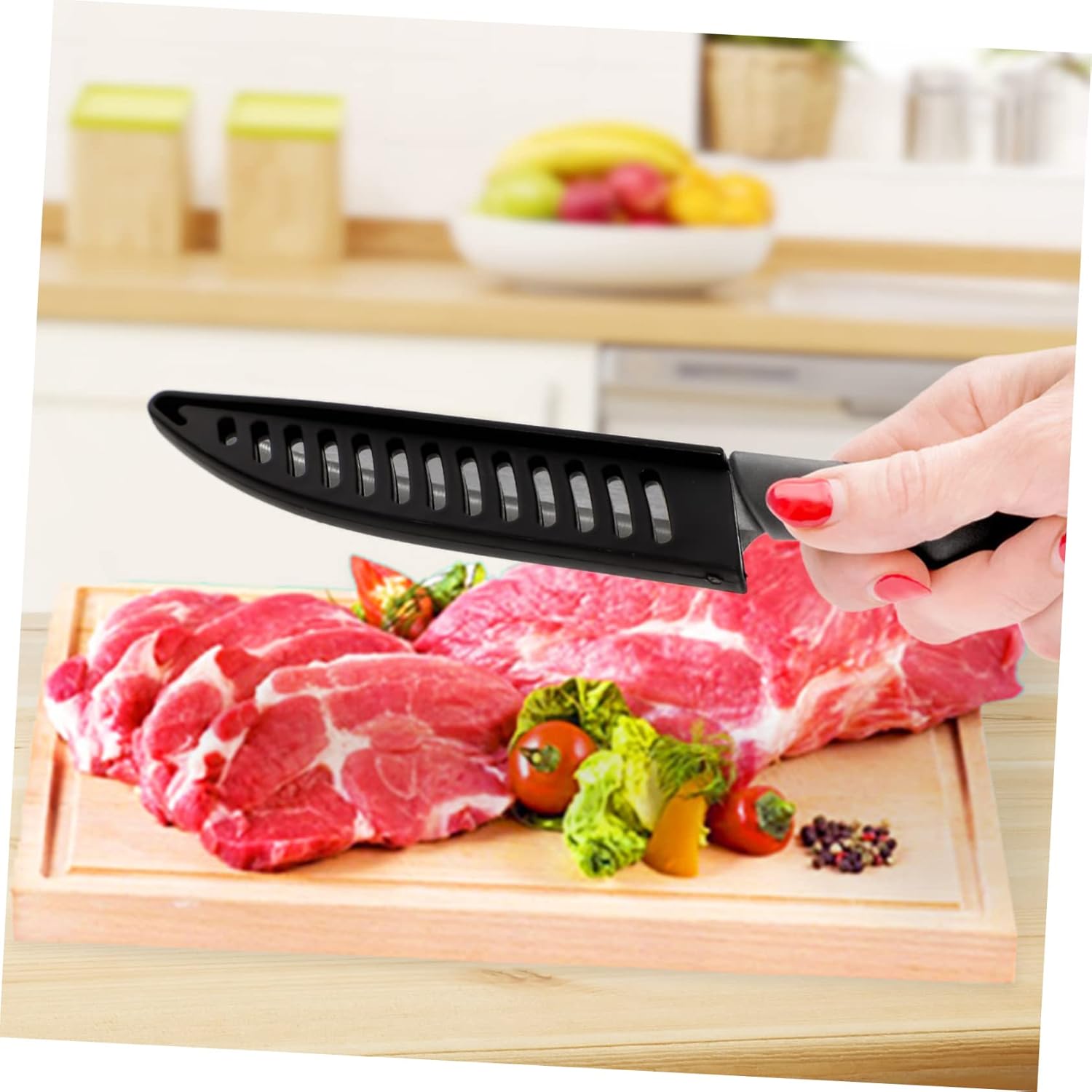 Bread Cutter Protector Set Black