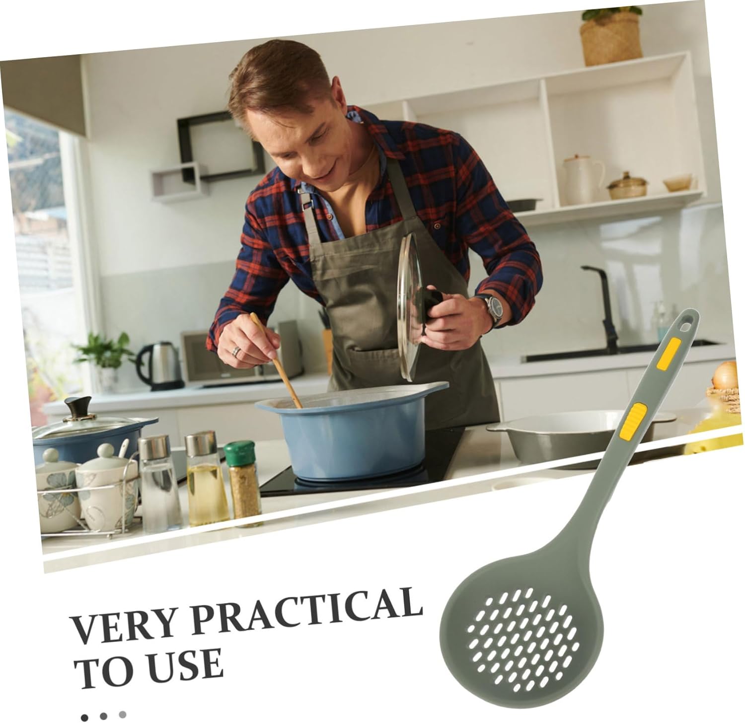MULTIFUNCTIONAL SILEILETHold Colander Spoon