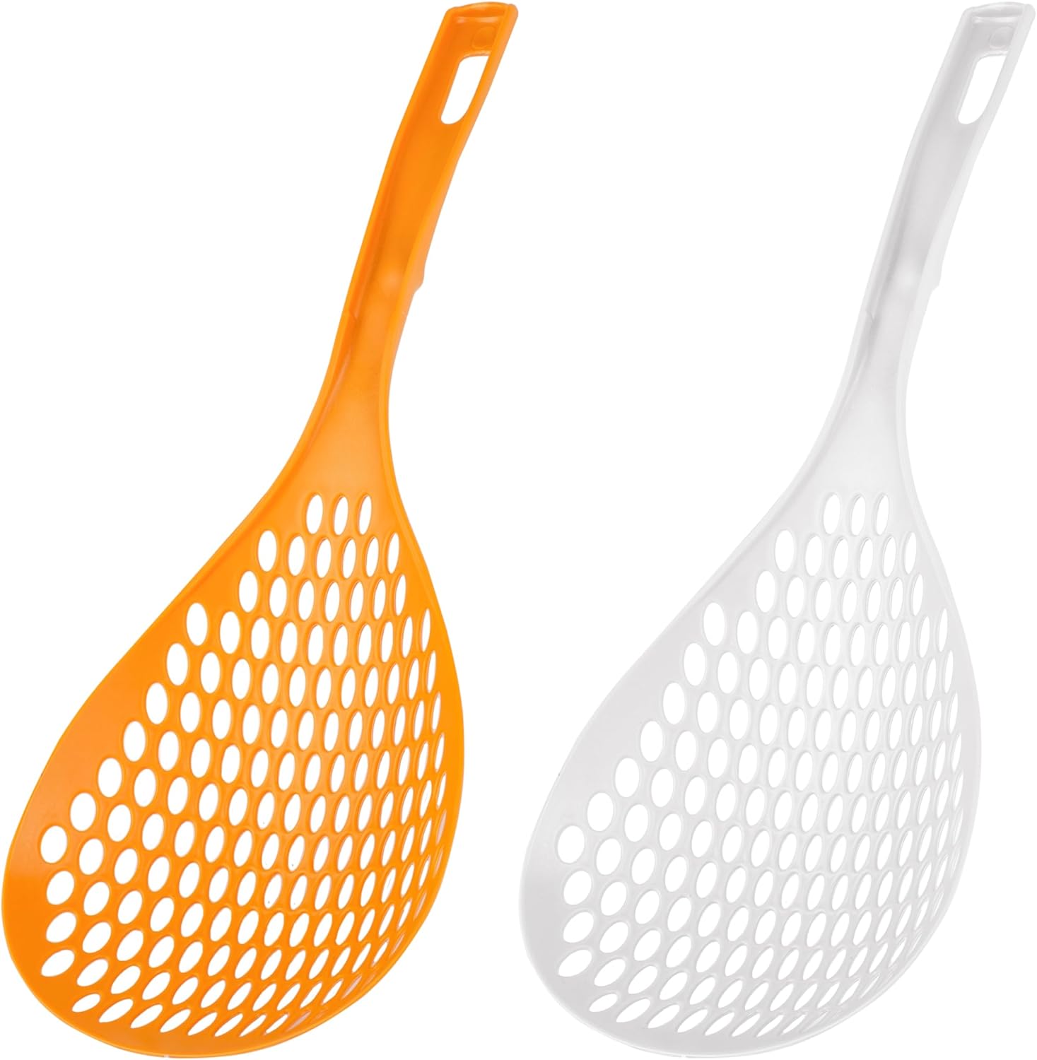 Elevate Your Cooking Day with Durable Skimmer Spoons Set of 2