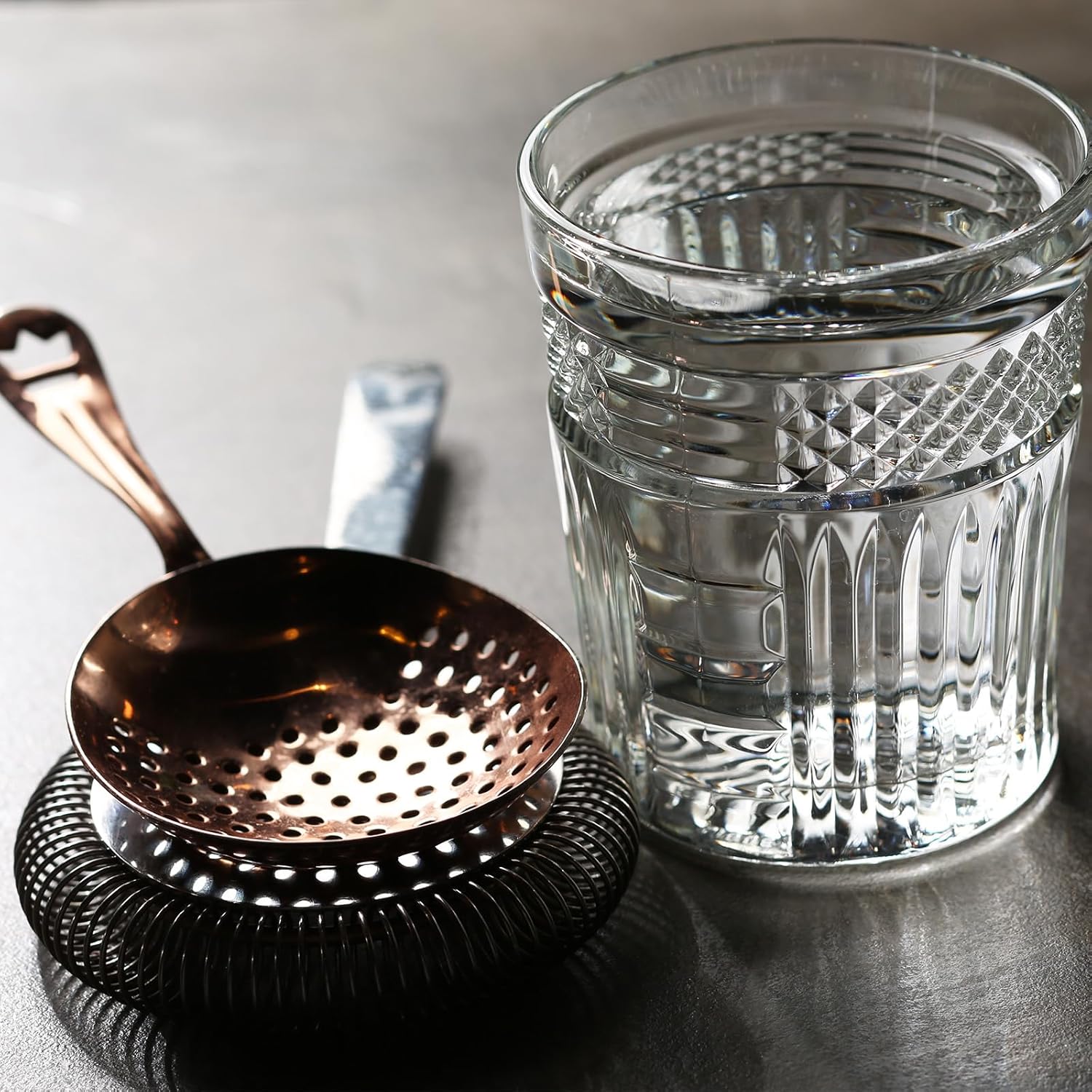 Julep Strainer 175mm Gold