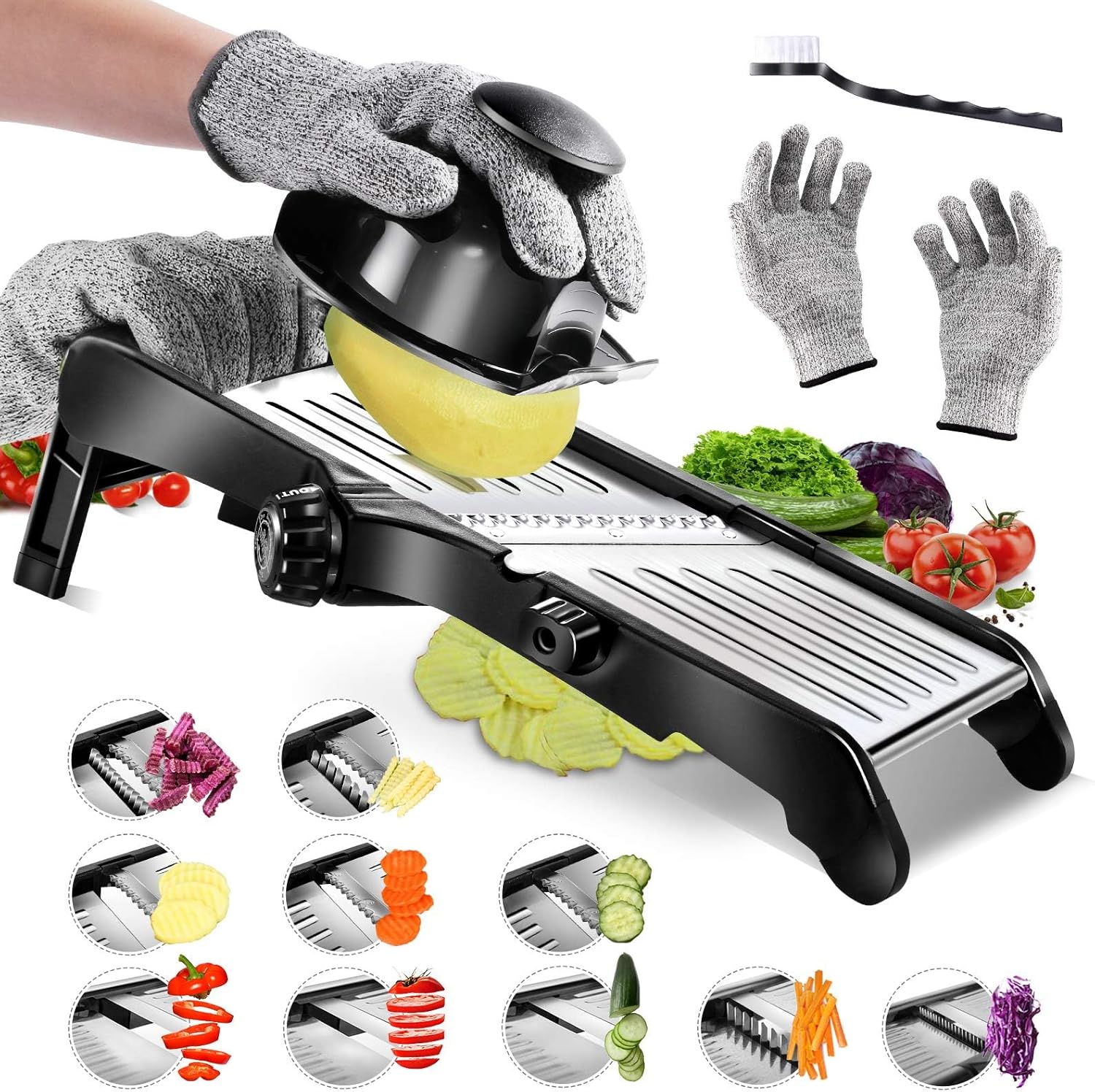 Masthome Adjustable Mandoline Slicer