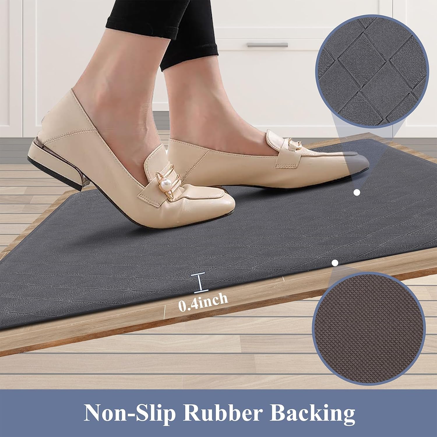 Anti-Fatigue Kitchen Mat Set