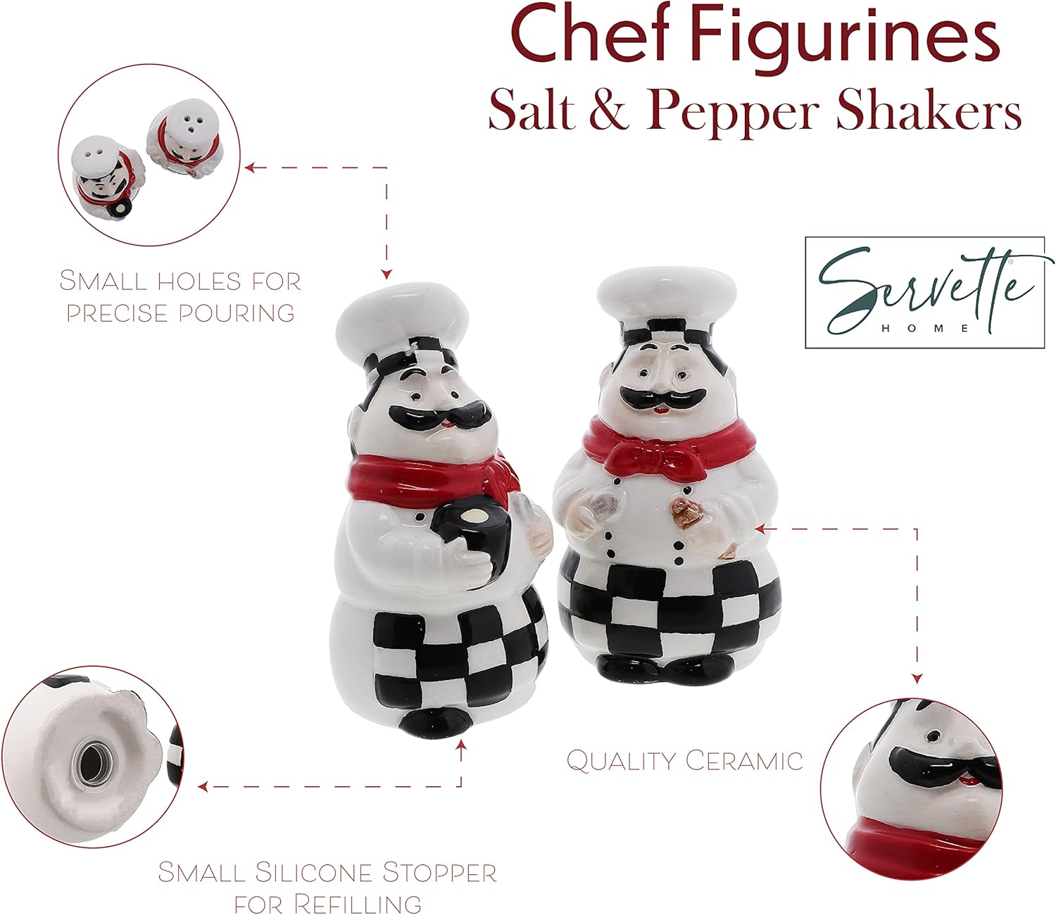 Chef Salt Pepper Set