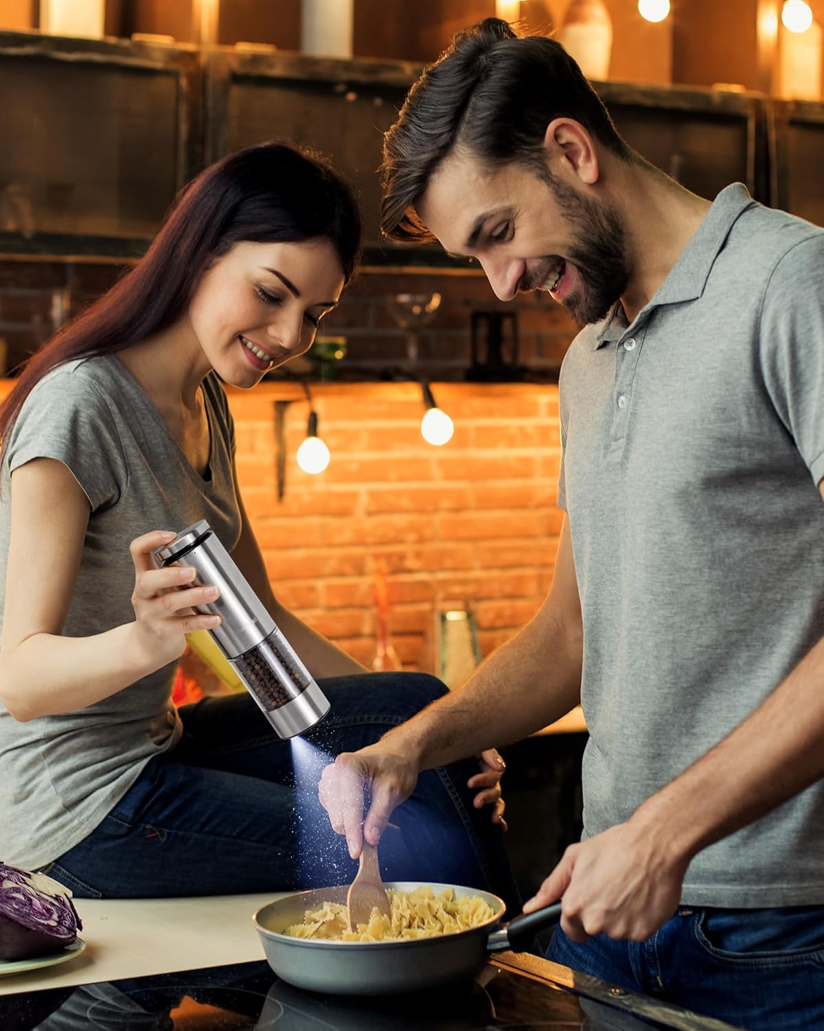 GIVEBEST RECHARGABLE ELECTRIC SALT AND pepper GRINDERS