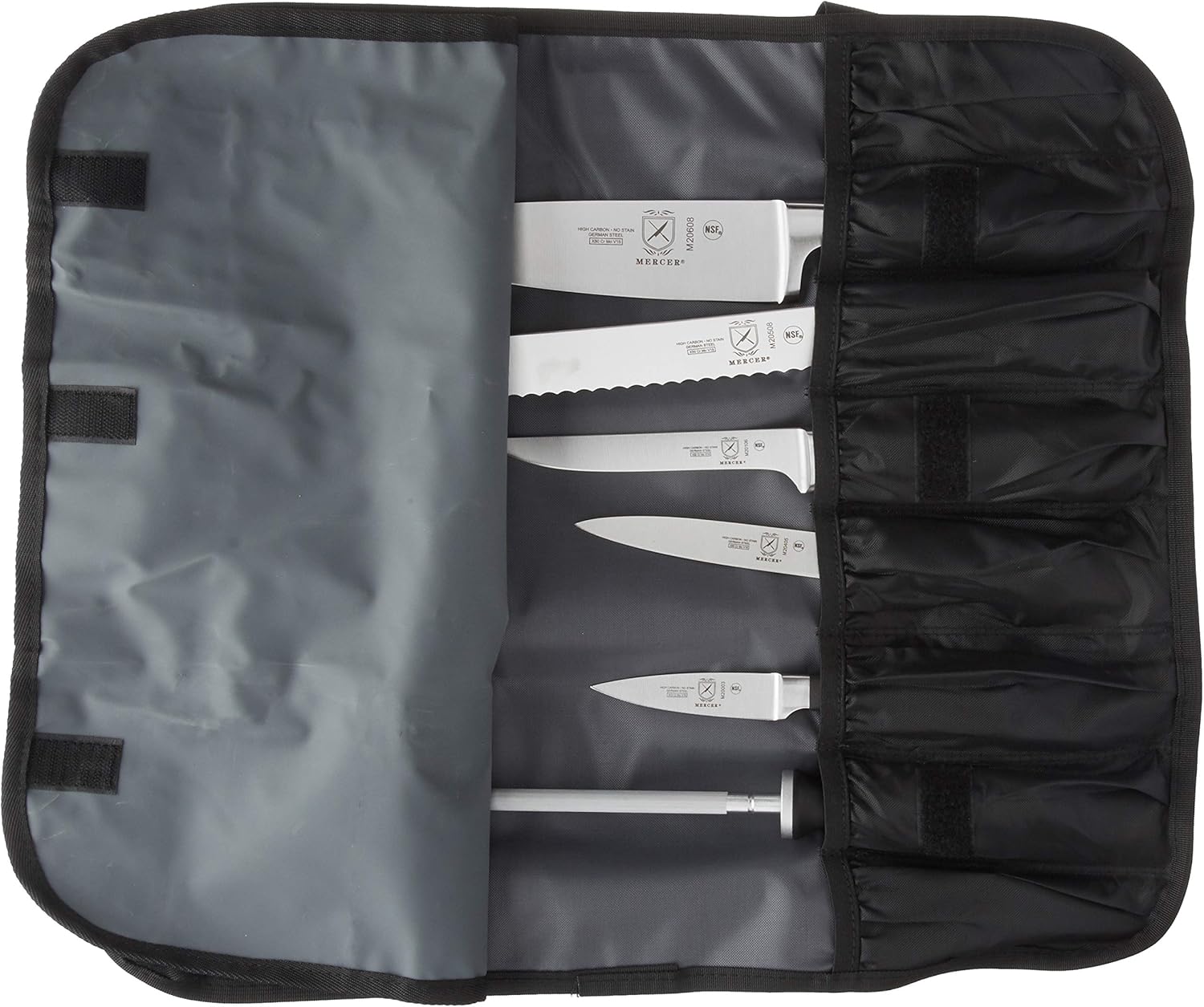 Mercer Culinary forged knife set 7-piece precision steel