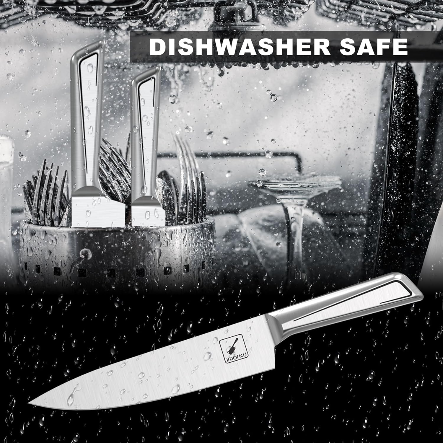 Imarku 16-Piece Kitchen Knife Set
