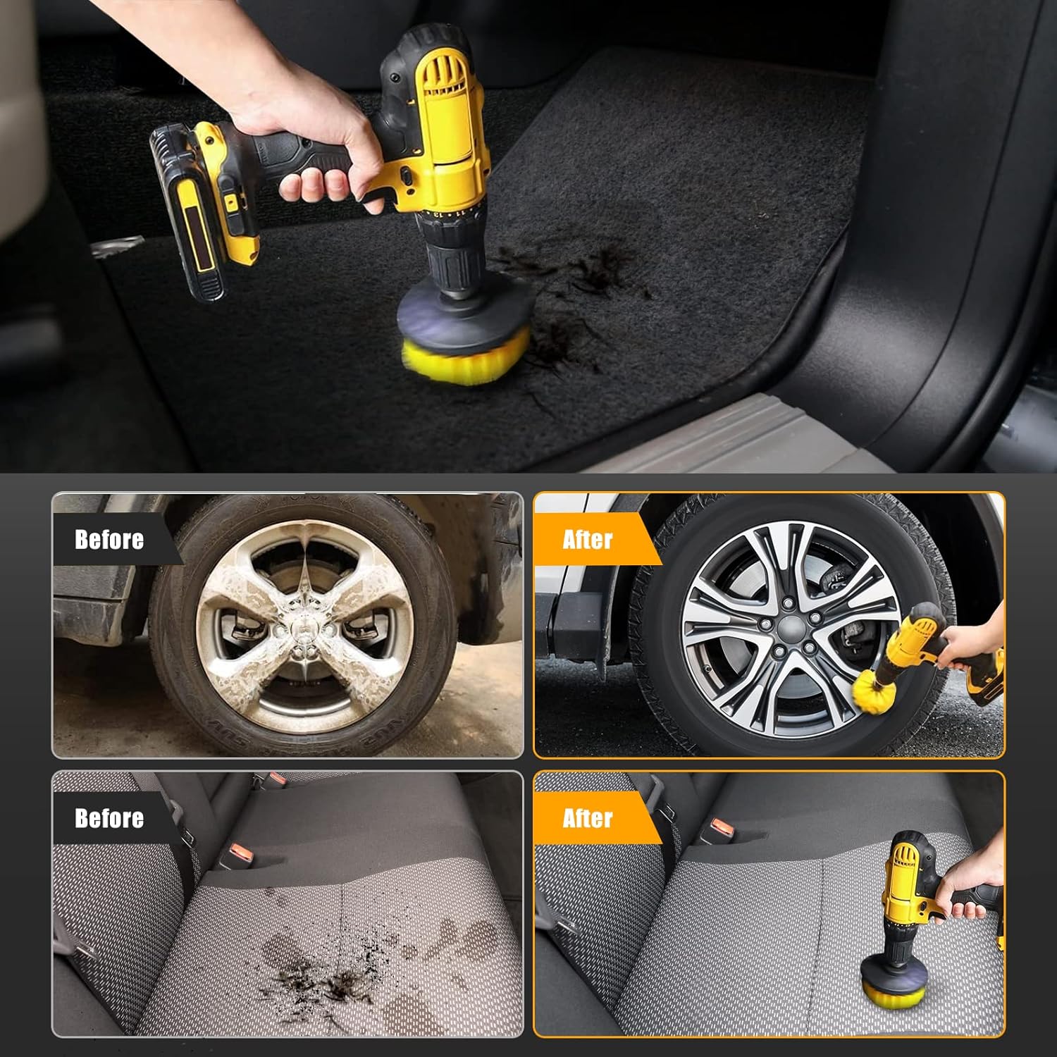LIVGAK 5-Piece All-In-One Robot Indexed cleaning kit