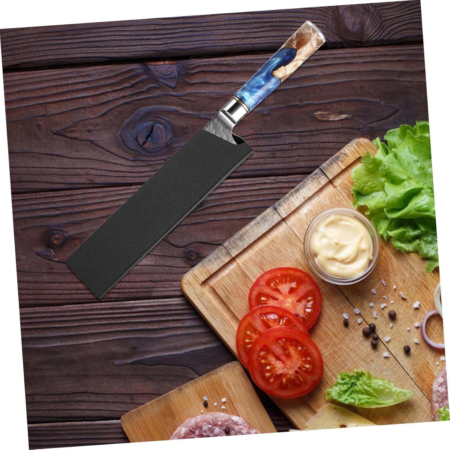 Secure Professional Protective Knife Covers 4-Pack Black