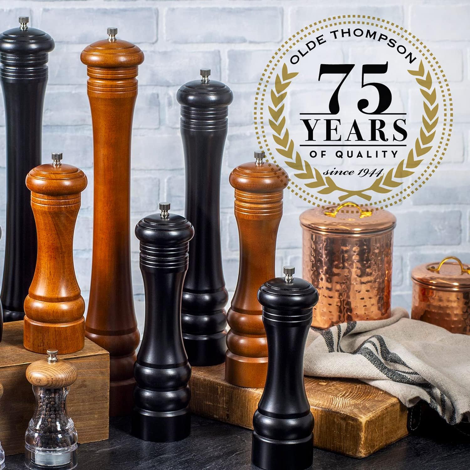 Olde Thompson Hand-Turned Pepper Mill
