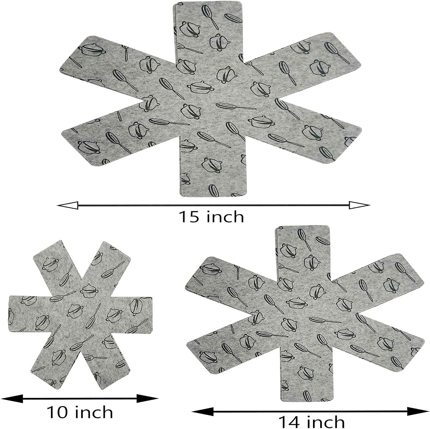 Transform your kitchen with KitWinner Felt Pan Separators