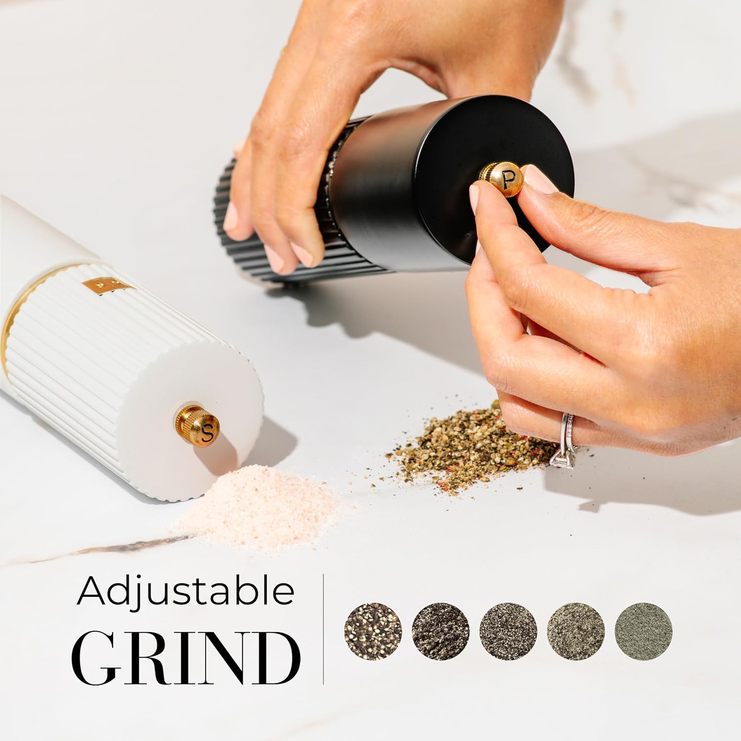 Elevate Your Kitchen with Masterful Salt and Pepper Grinders
