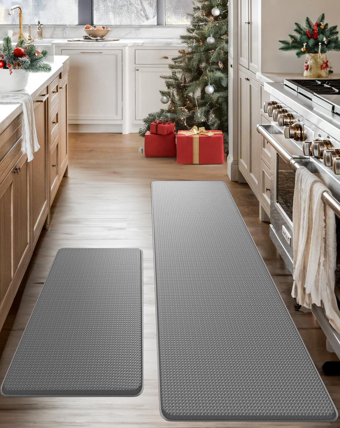 Homergy Anti Fatigue Kitchen Mats Set 2
