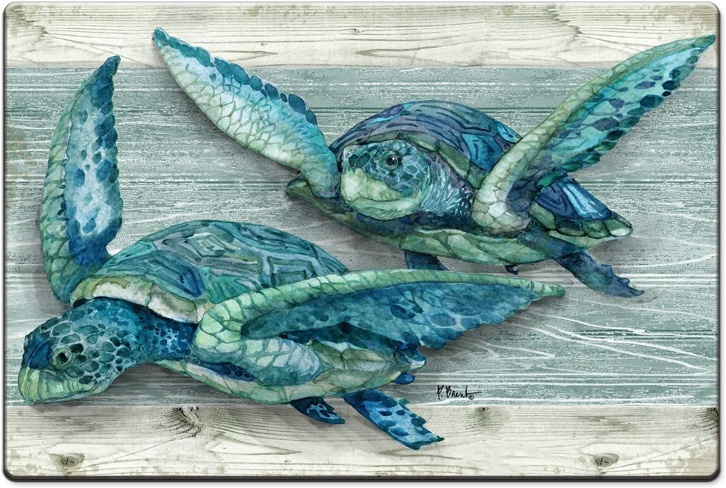 Experience Ultimate Comfort with CounterArt Northpoint Turtles Mat