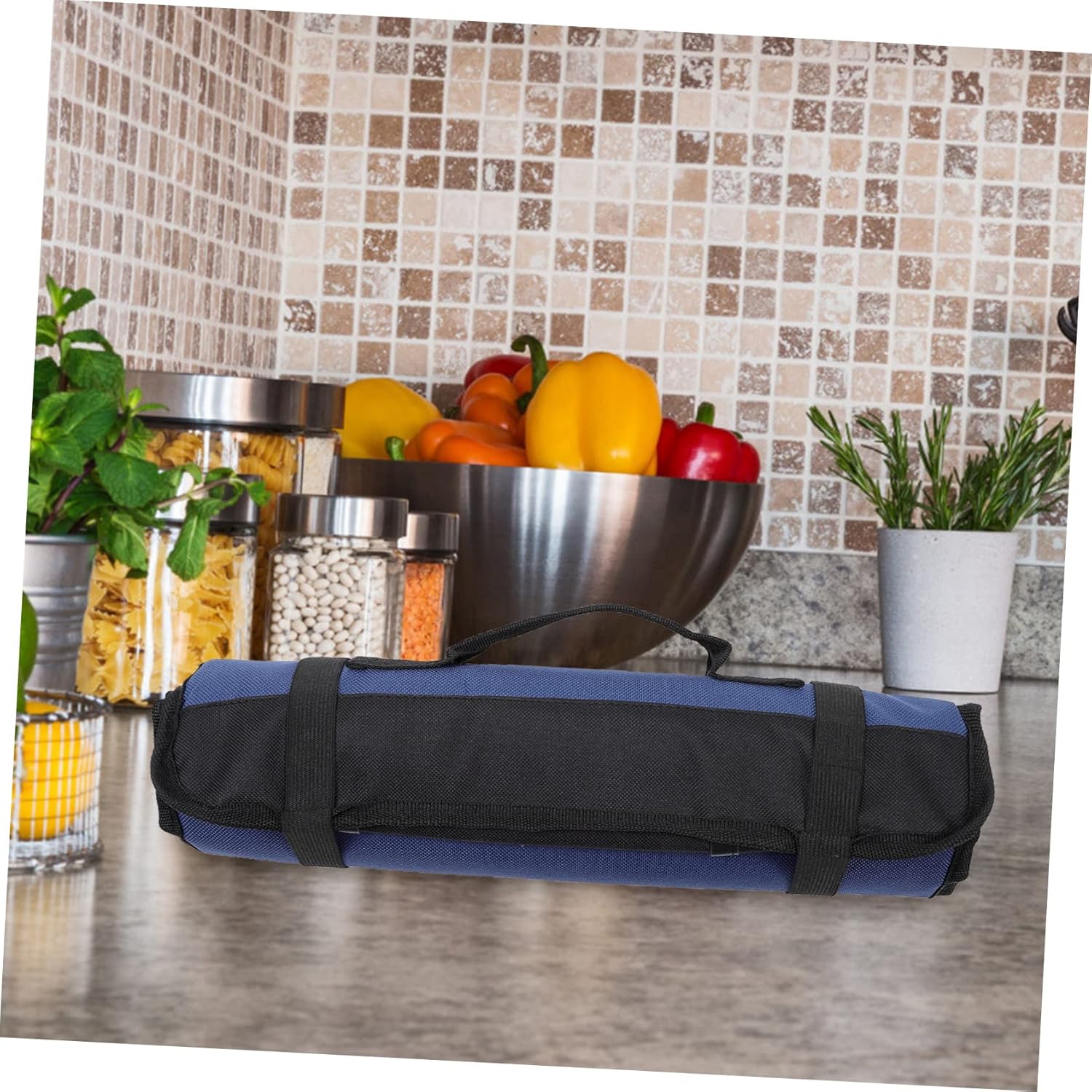 OKUMEYR Chef Bag Slot Portable Knife Holder Chef Knife Carrying Case