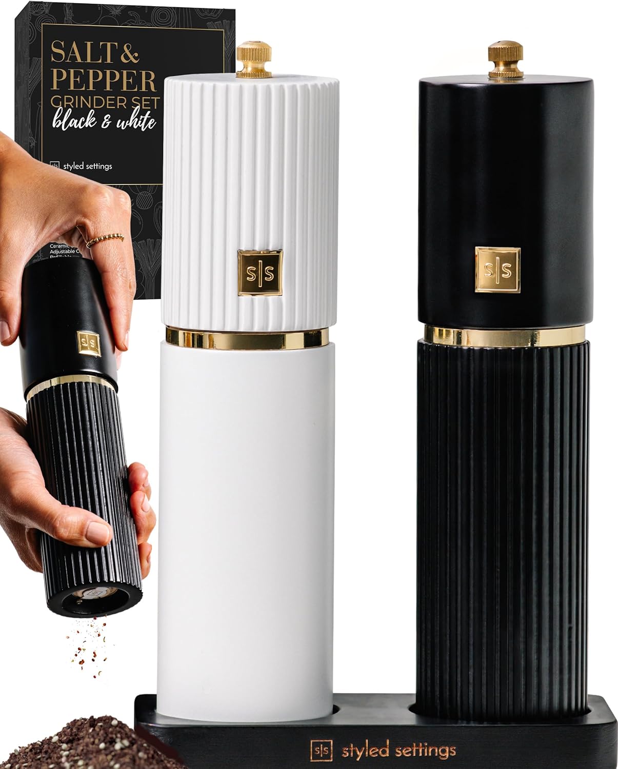 Elevate Your Kitchen with Masterful Salt and Pepper Grinders