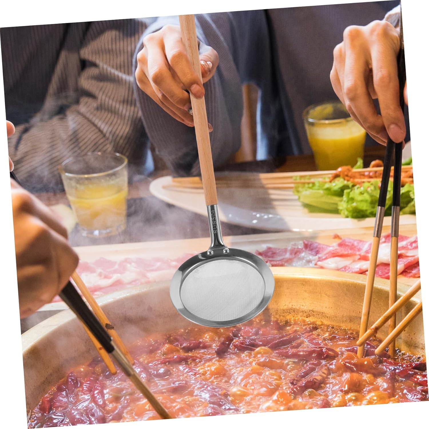 Stainless Steel Fat Skimeter Colander