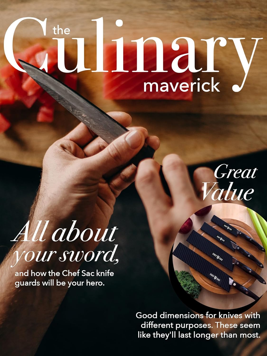 Chef Sac Knife Edge Guards