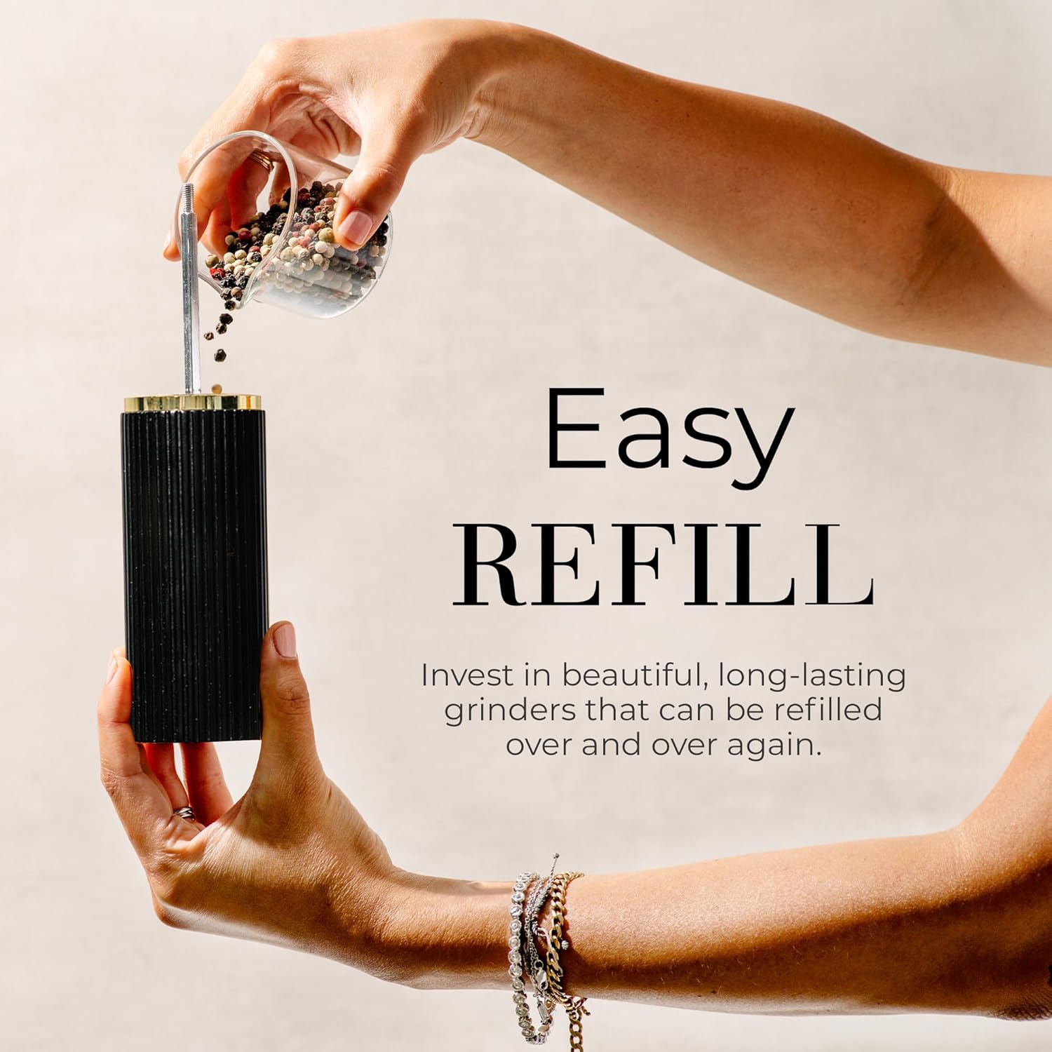 Elevate Your Kitchen with Masterful Salt and Pepper Grinders