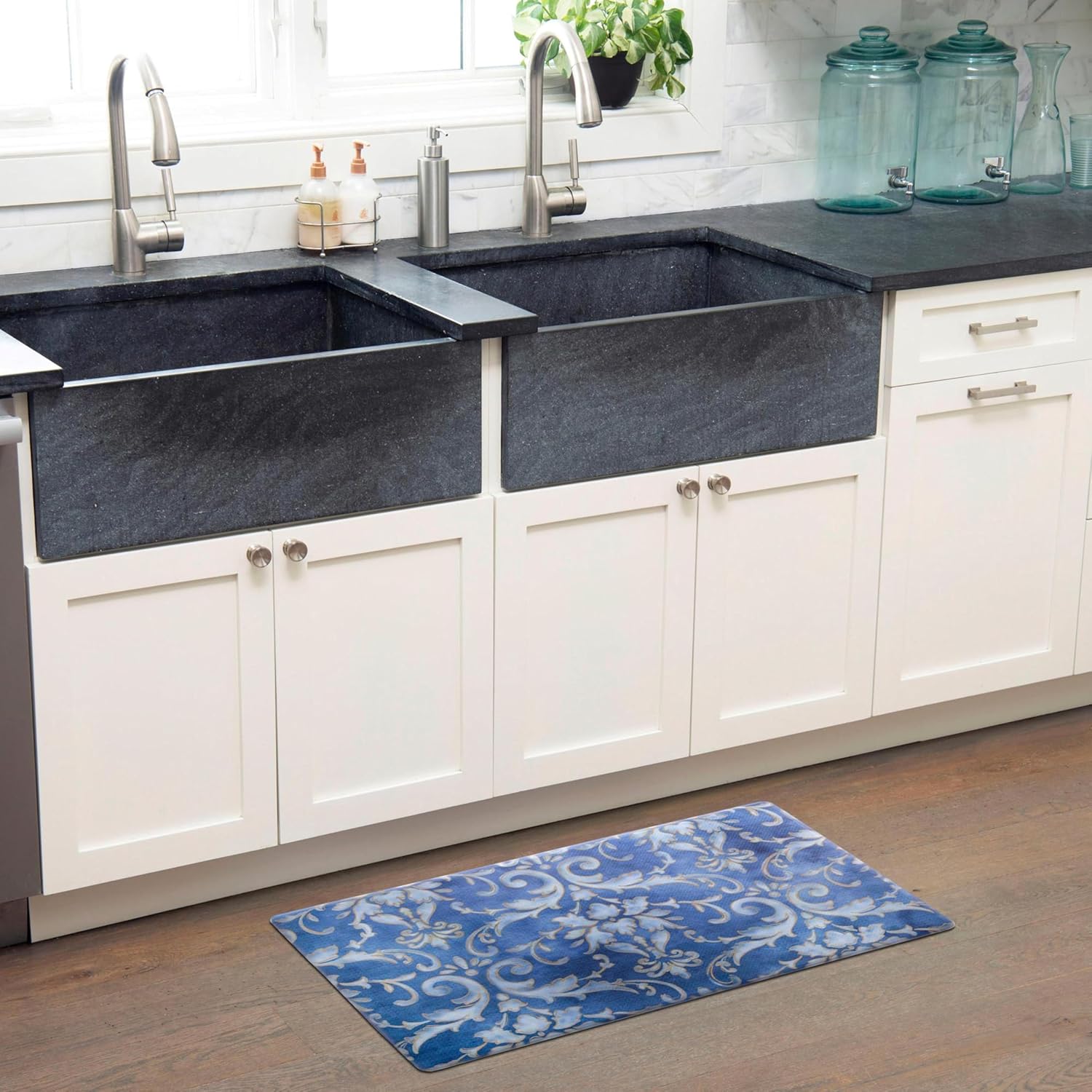 Cozy Living Anti Fatigue Mat Kitchen Floor Non-Slip Stain Resistant