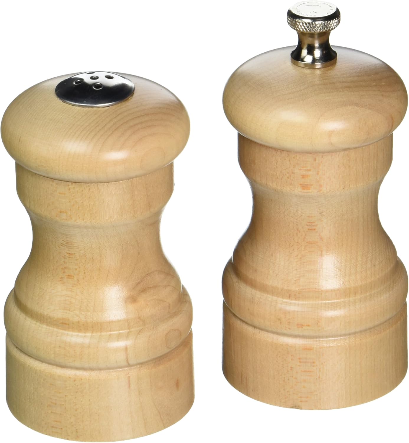 4-Inch Capstan Pepper Mill Salt Shaker Set