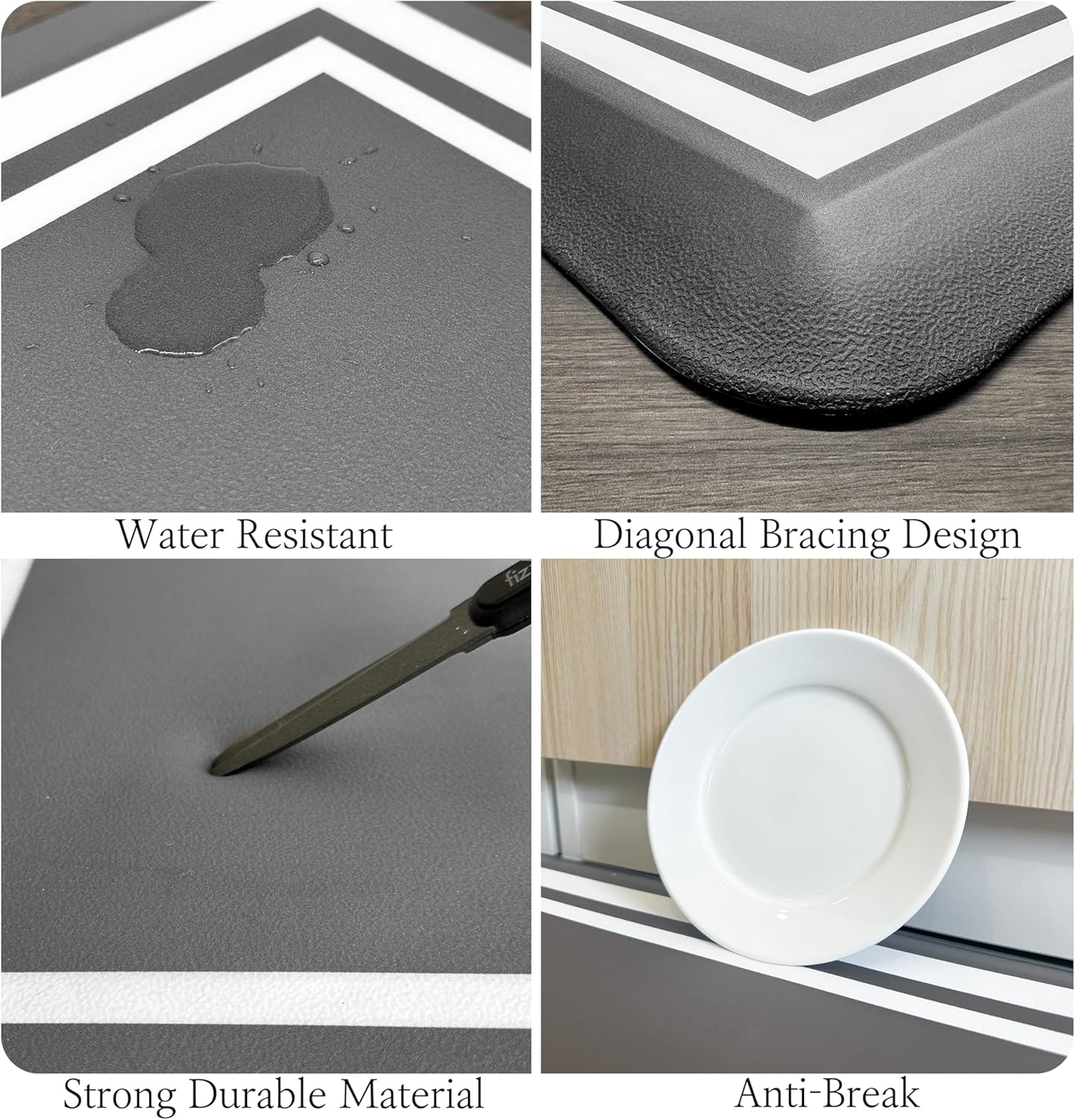 Premium Soft Anti-Fatigue Kitchen Mat