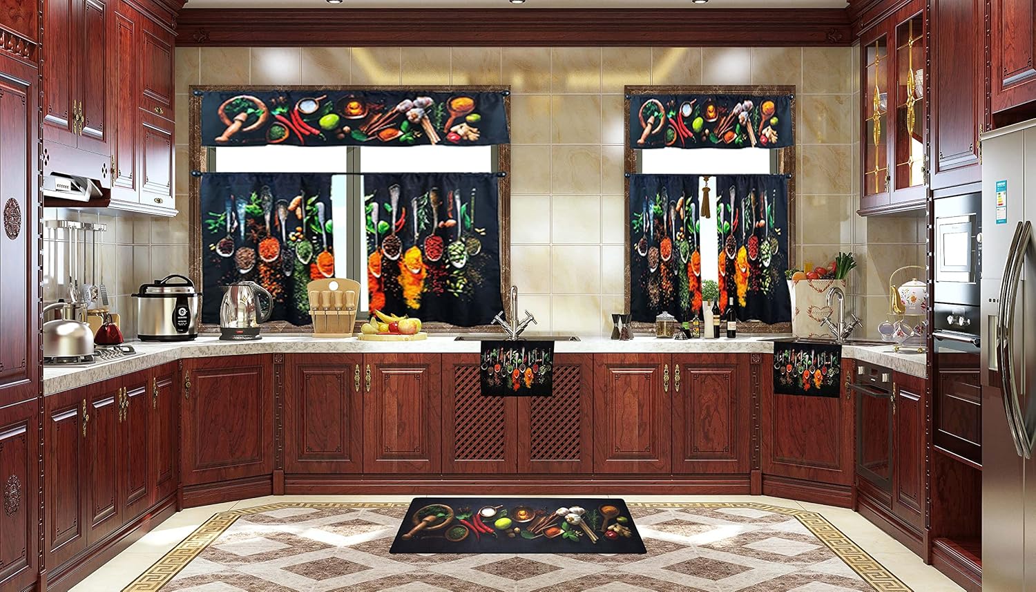 Vibrant Kitchen Mat for Your Space